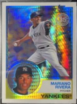 Mariano Rivera #120 Baseball Cards 2018 Topps Silver Pack 1983 Chrome Promo