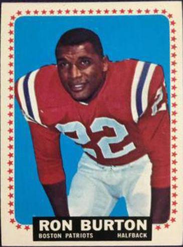 Ron Burton #4 Football Cards 1964 Topps