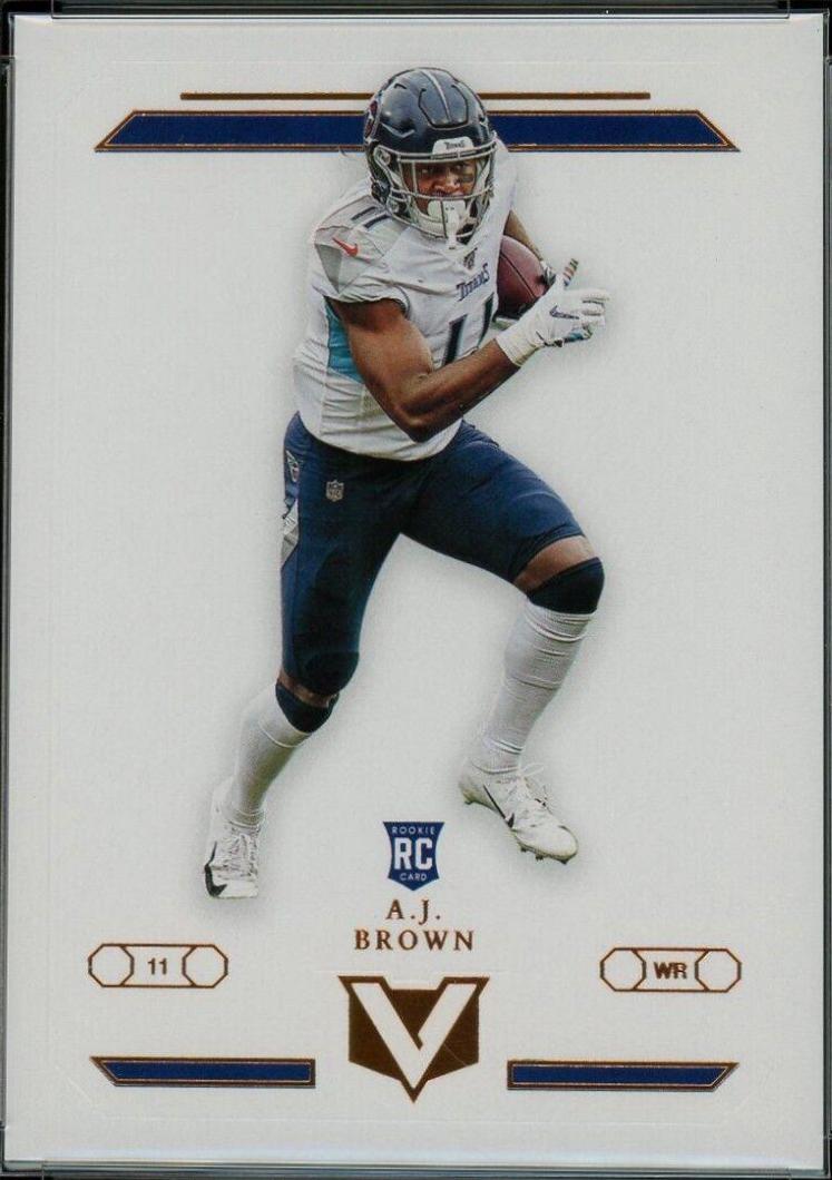 A.J. Brown #V-7 2019 Panini Chronicles Football Vertex