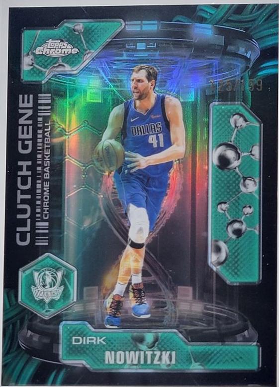 Dirk Nowitzki [Refractor Aqua] #CG-22