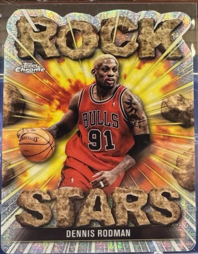 ロッドマンページ Dennis Rodman #RS-12 Prices | 2025 Topps Chrome Rock Stars