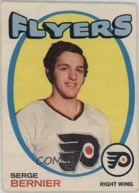Serge Bernier #19 Hockey Cards 1971 O-Pee-Chee