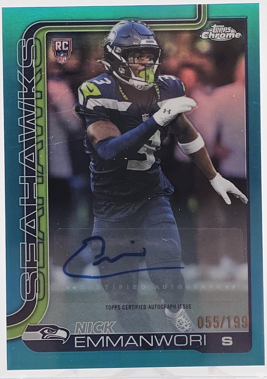 Nick Emmanwori [Teal Refractor] #RA-NE