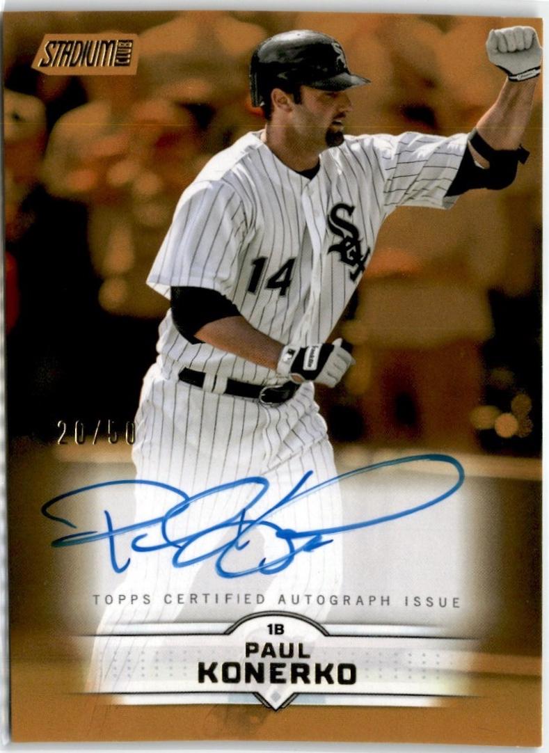 Paul Konerko [Gold] #SCBA-PK