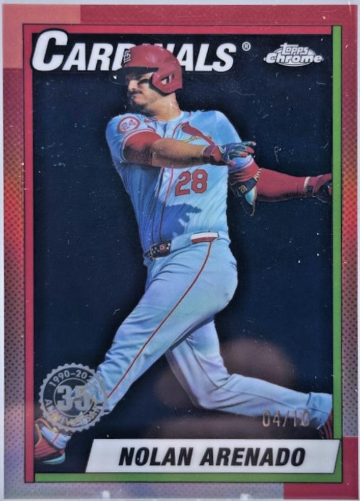 Nolan Arenado [Black Refractor] #90CB-19