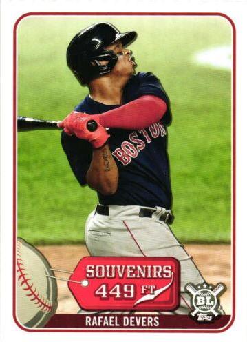 Rafael Devers #SO-6 Baseball Cards 2021 Topps Big League Souvenirs