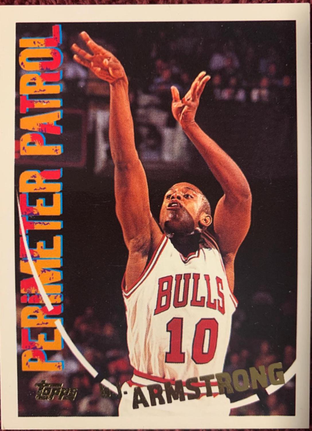 B.J. Armstrong #301 Basketball Cards 1994 Topps