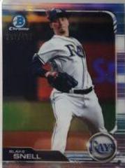 Blake Snell [Refractor] #15 Baseball Cards 2019 Bowman Chrome Prices