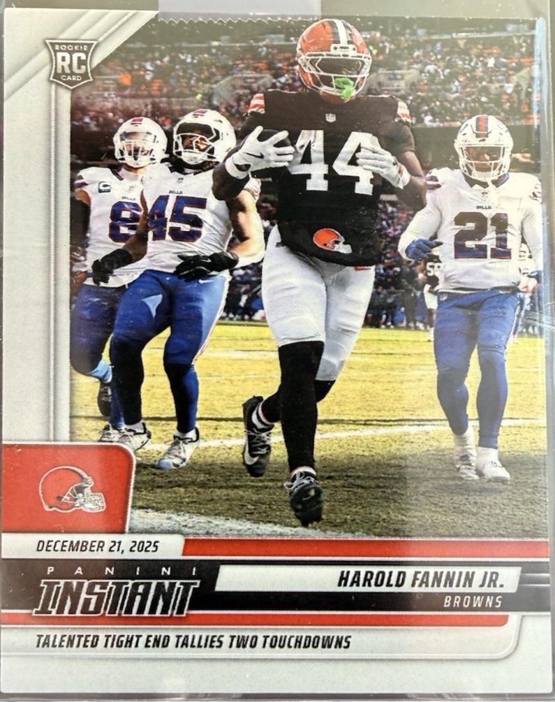 Harold Fannin Jr. #360 2025 Panini Instant Football