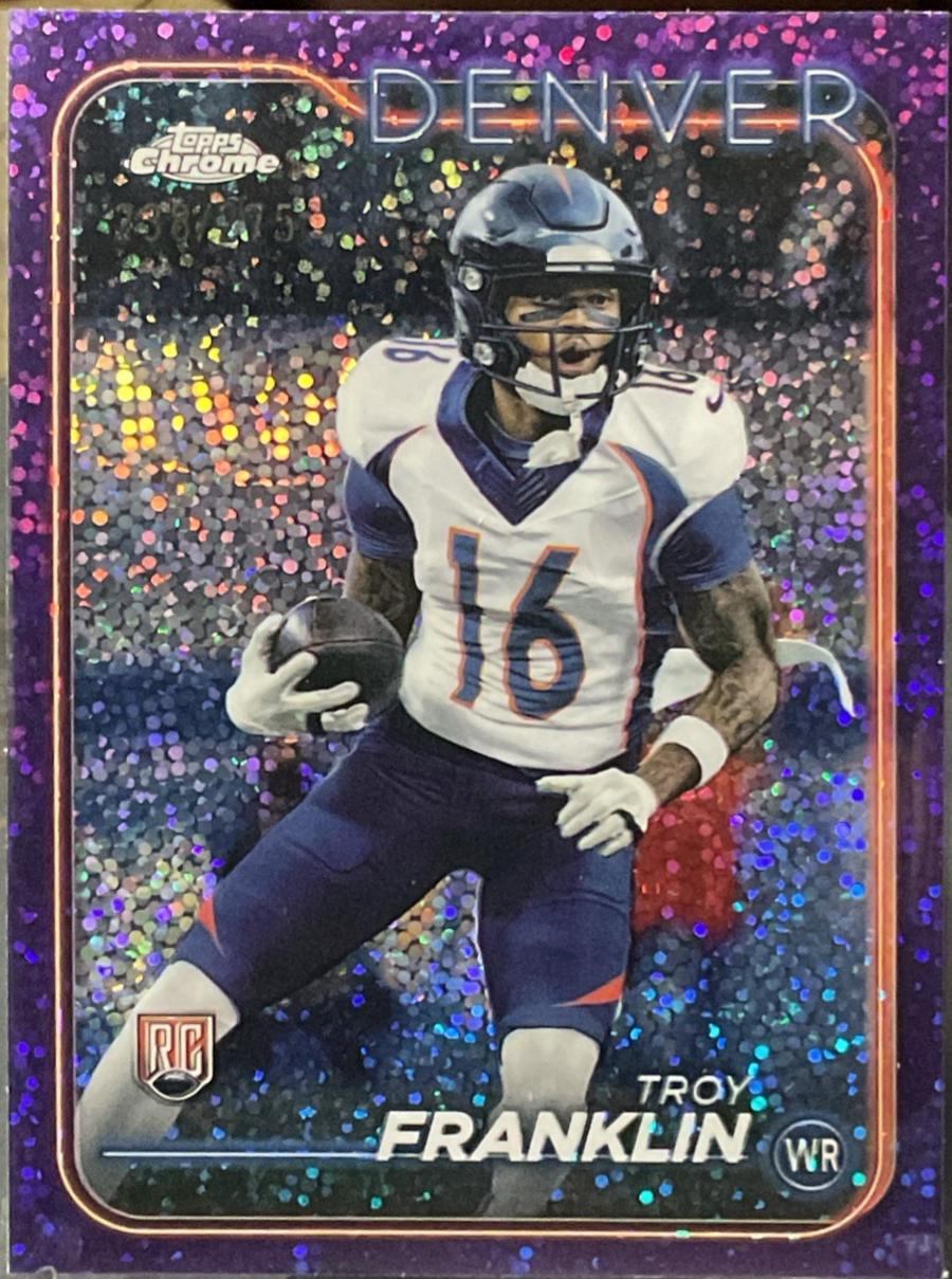 Troy Franklin [Purple Refractor] #215