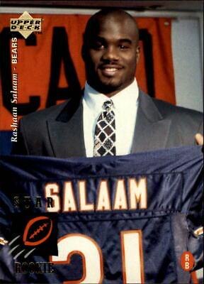 Rashaan Salaam #18 Football Cards 1995 Upper Deck