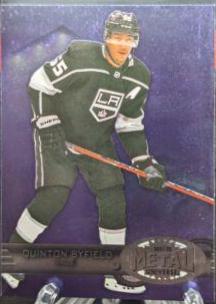 Quinton Byfield #R-50 Hockey Cards 2021 Skybox Metal Universe 1997-98 Retro Rookies