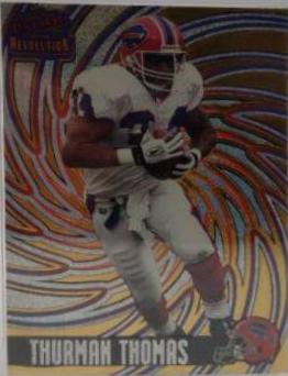 Thurman Thomas #18 Football Cards 1998 Pacific Revolution