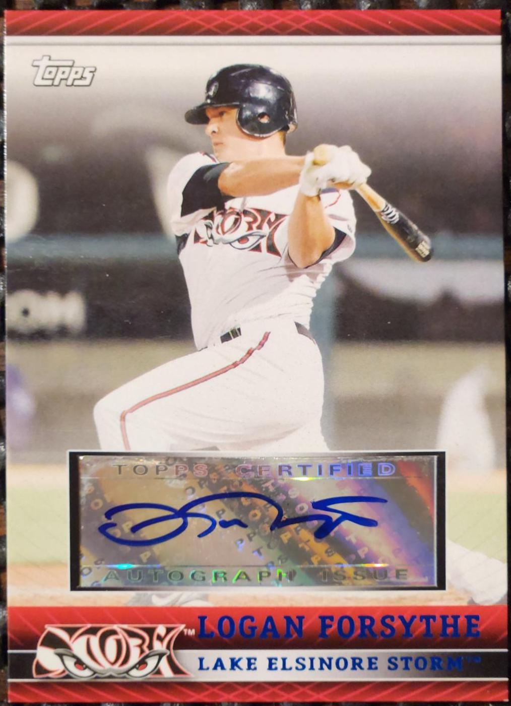 Logan Forsythe #PDA-LF Baseball Cards 2010 Topps Pro Debut Prospect Autograph
