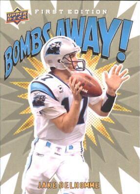 Jake DelHomme #BA13 Football Cards 2009 Upper Deck First Edition Bombs Away