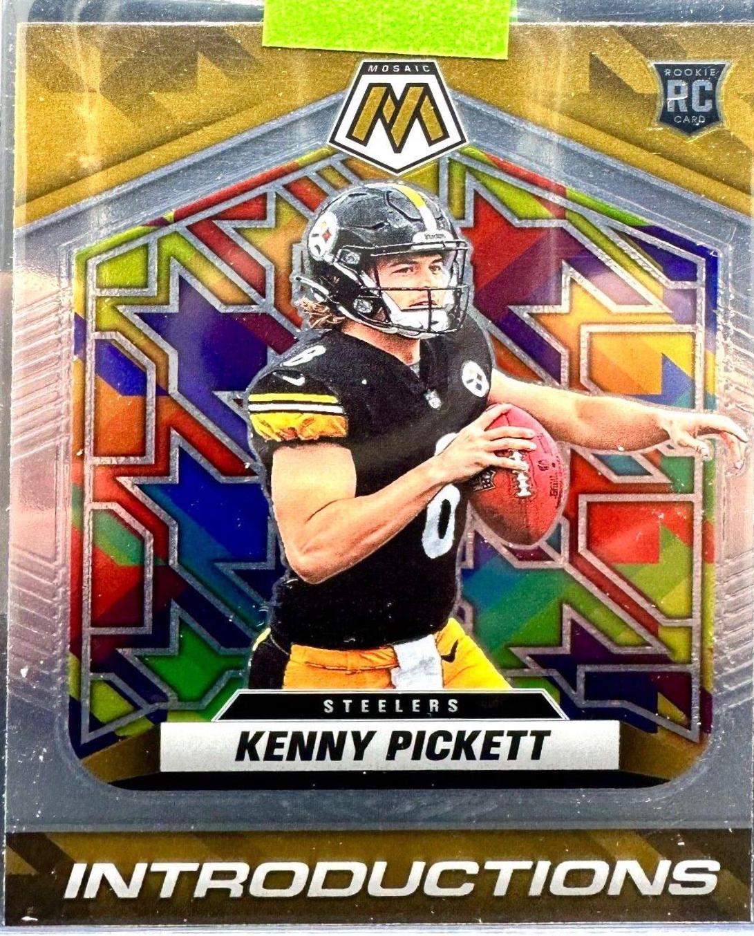 Kenny Pickett #I-1 Football Cards 2022 Panini Mosaic Introductions