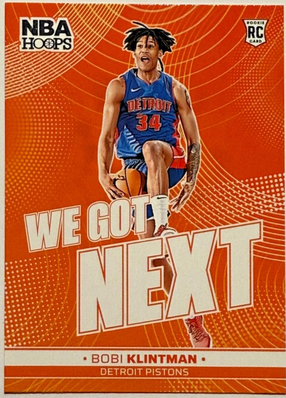 Bobi Klintman #3 Basketball Cards 2024 Panini NBA Hoops We Got Next