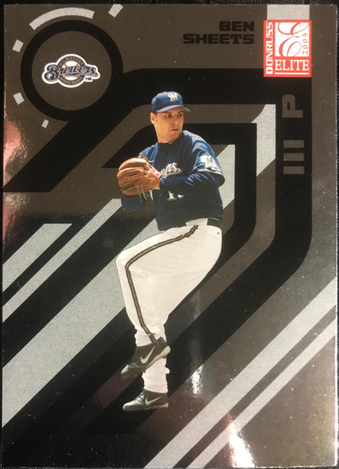 Ben Sheets #86 Baseball Cards 2005 Donruss Elite