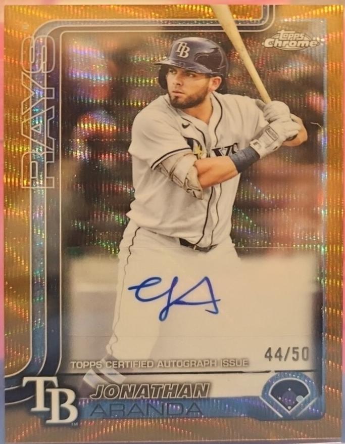 Jonathan Aranda [Gold Wave Refractor] #AC-JA