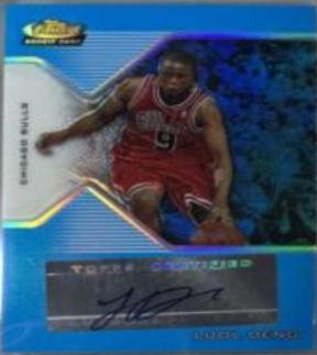 Loul Deng [Blue XFractor Autograph] #163
