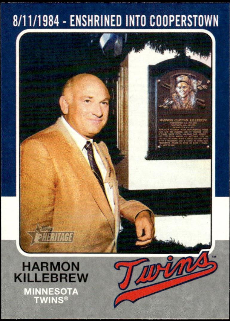 Harmon Killebrew #75R-5 Baseball Cards 2024 Topps Heritage 1975 Retires