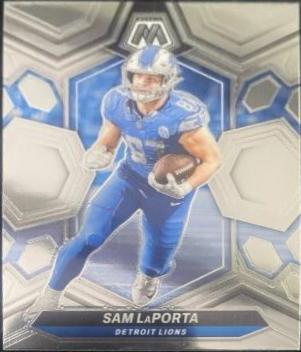 Sam LaPorta #75 Football Cards 2024 Panini Mosaic