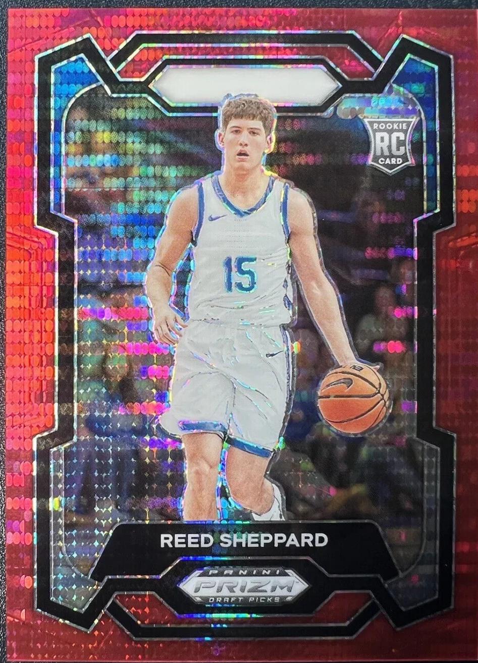 Reed Sheppard [Red Pulsar] #21 Prices | 2024 Prizm Draft Picks ...