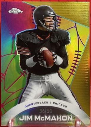 Jim McMahon [Gold Refractor] #CAE-3