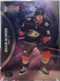 Mason McTavish #154 Hockey Cards 2021 Skybox Metal Universe
