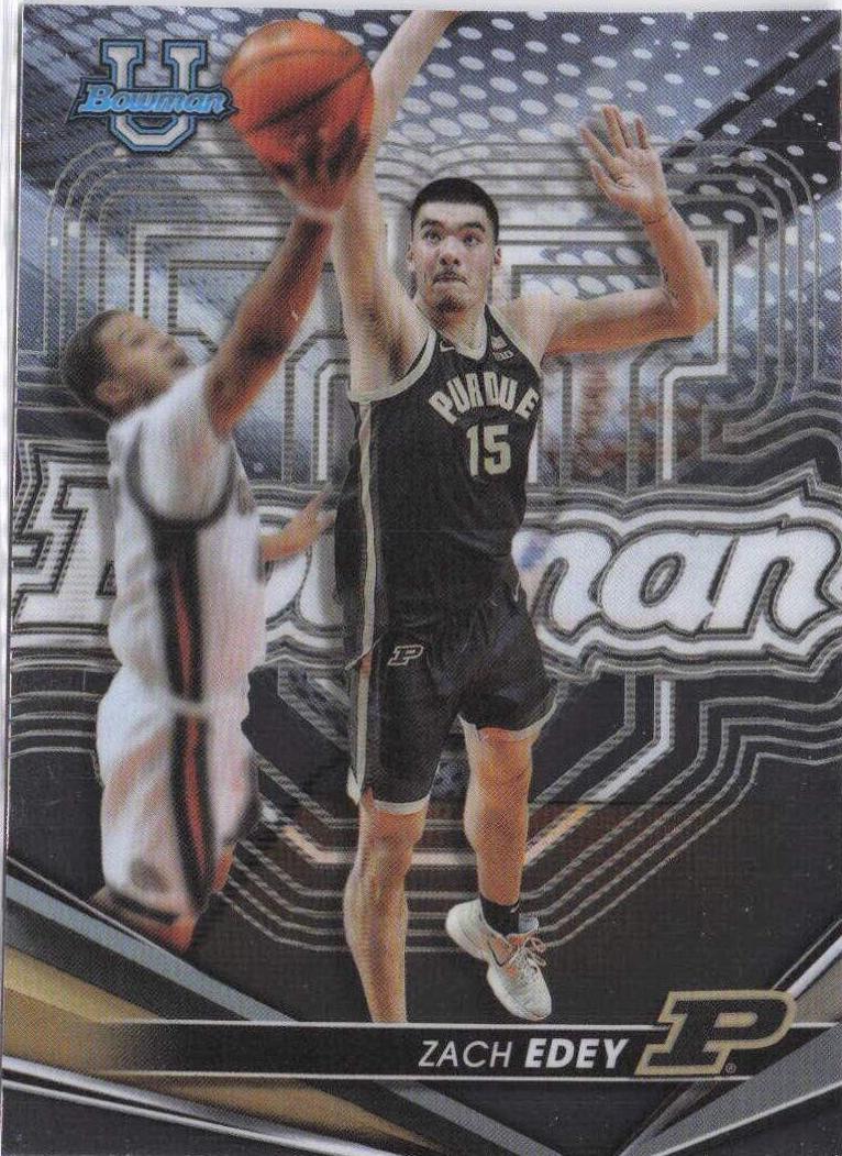 Zach Edey #74 2022-23 Bowman University Best Basketball