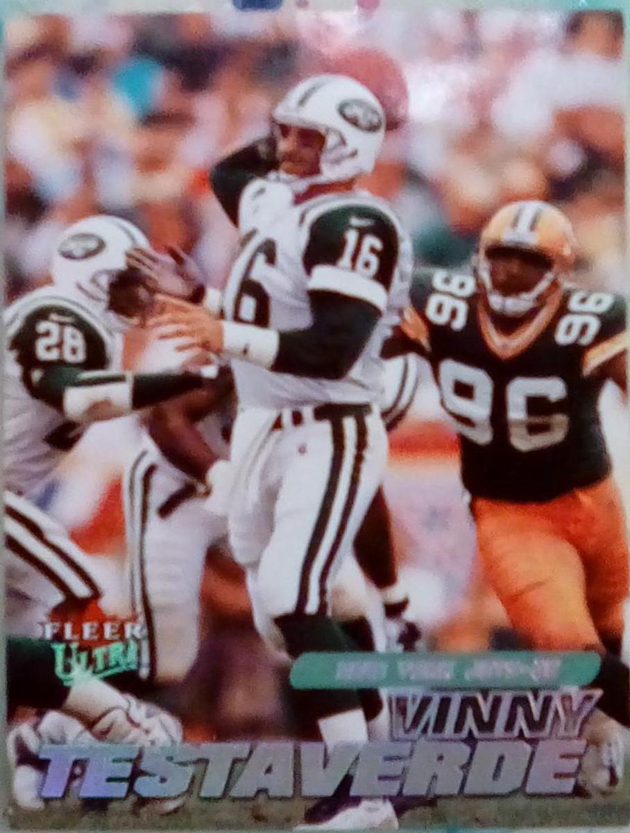 Vinny Testaverde #106 Football Cards 2001 Ultra