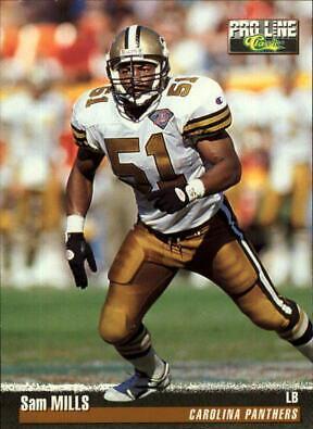 Sam Mills #251 1995 Pro Line Football