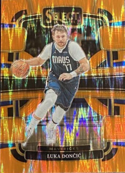 2023 Luka Doncic [Flash Orange Prizm] #51