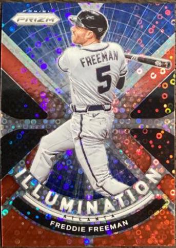 Freddie Freeman [Red Donut Circles Prizm] #IL-9