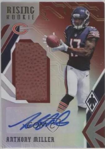 Anthony Miller #RR-AM Football Cards 2018 Panini Phoenix Rising Rookie Material Signature