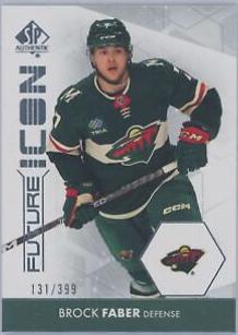 Brock Faber #FI-7 Hockey Cards 2023 SP Authentic Future Icon