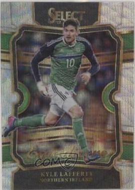 Kyle Lafferty #EQ-34 Soccer Cards 2017 Panini Select Equalizers