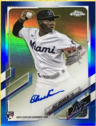 Jazz Chisholm [Blue Refractor] #RA-JCH