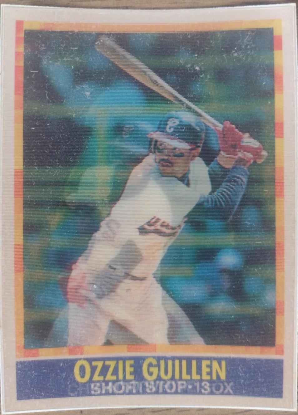 Ozzie Guillen #48 Baseball Cards 1990 Sportflics