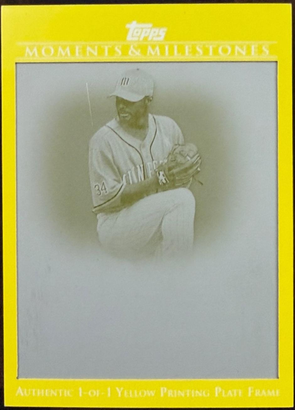 Johan Santana [Printing Plate] #87