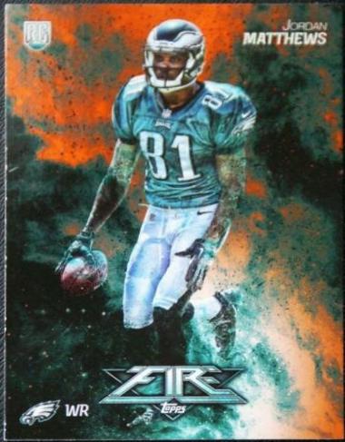 Jordan Matthews [Flame Foil] #135