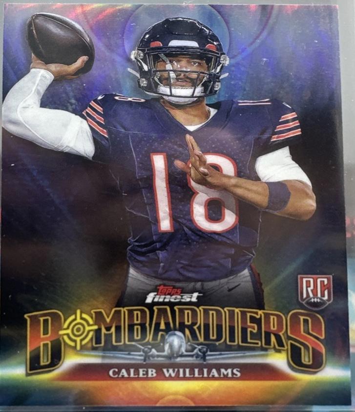 Caleb Williams #BB-6 Football Cards 2024 Topps Finest Bombadiers