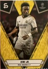 Vini Jr. [Common Yellow] #134 Soccer Cards 2023 Topps UEFA Superstars Prices