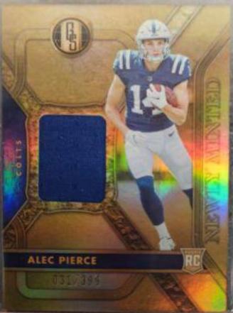 Alec Pierce #NMM-API Football Cards 2022 Panini Gold Standard Newly Minted Memorabilia