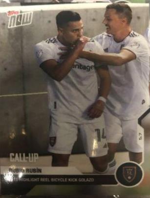 Rubio Rubin #18 Soccer Cards 2021 Topps Now MLS