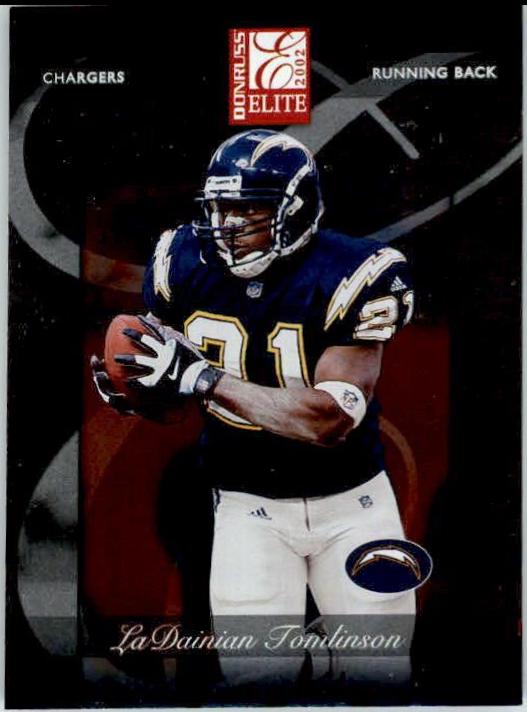 LaDainian Tomlinson #46 2002 Panini Donruss Elite Football