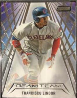 Francisco Lindor #BT-FL Baseball Cards 2018 Stadium Club Beam Team
