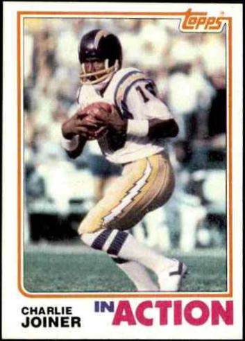 Charlie Joiner #234 Football Cards 1982 Topps