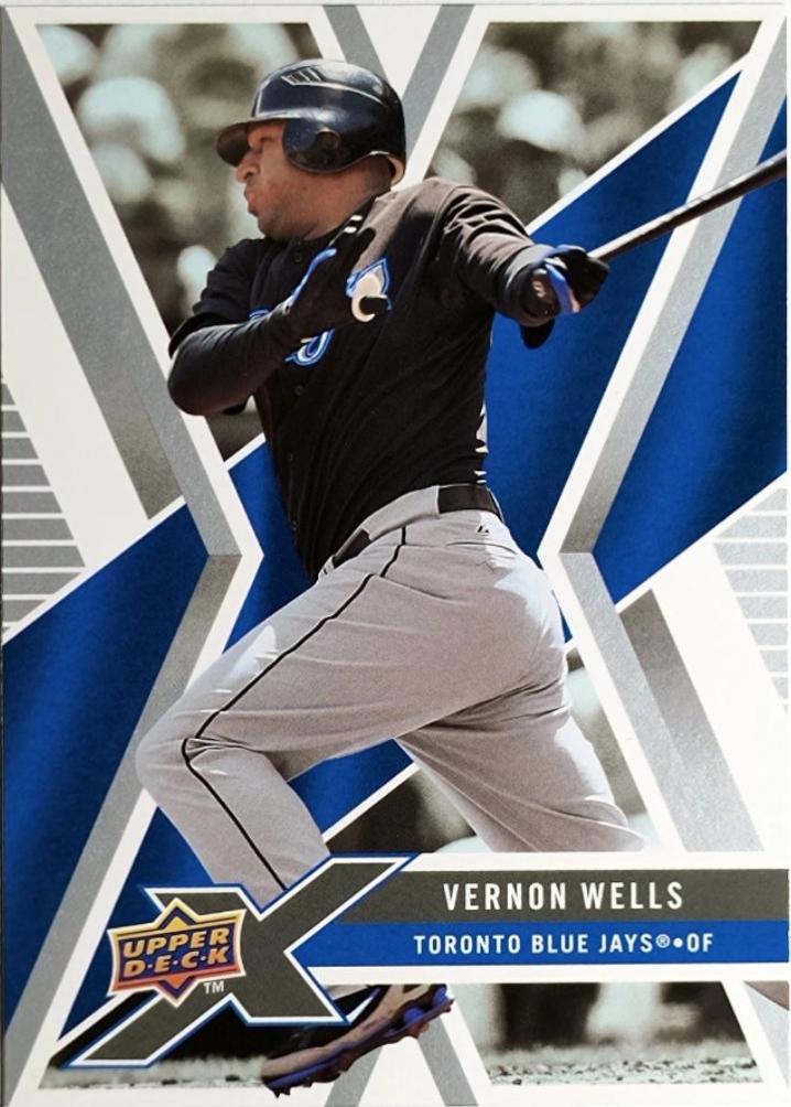 Vernon Wells #97 2008 Upper Deck X Baseball