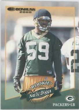 Na'il Diggs #208 2000 Panini Donruss Football